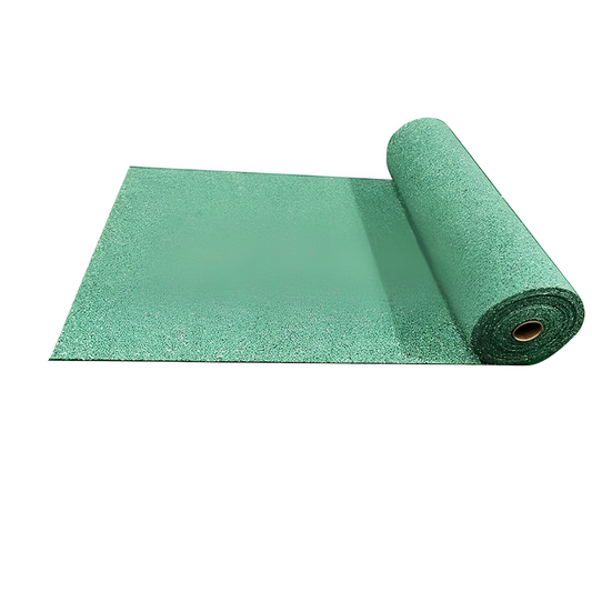 Gym Rubber Floor Mat Roll 2M Long X 5MM Thik  Size 100X100 CM  Color